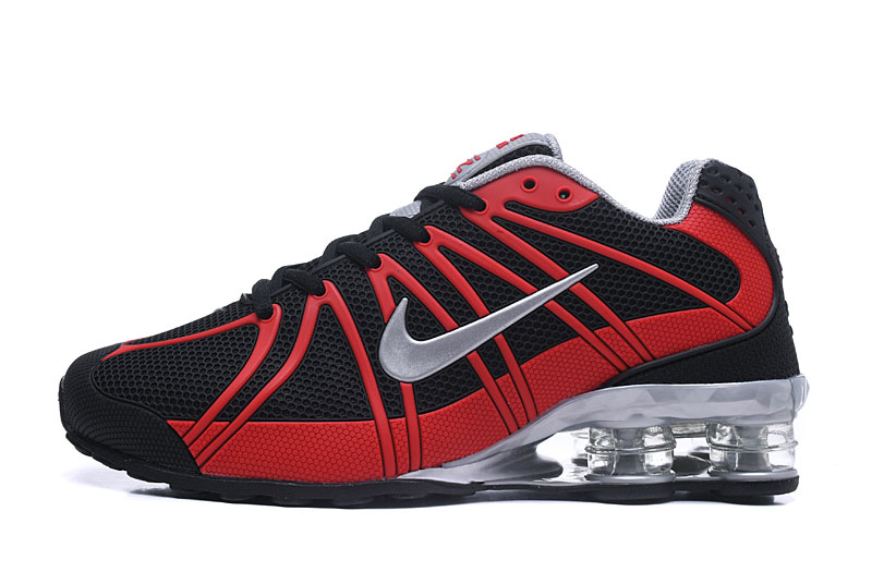 Nike Shox OZ Red Black Silver Shoes